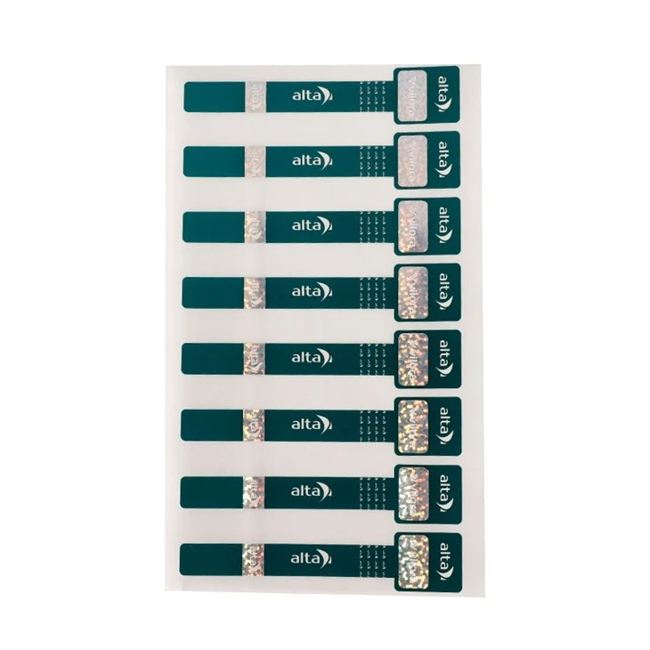 Security Seals Labels high quality
