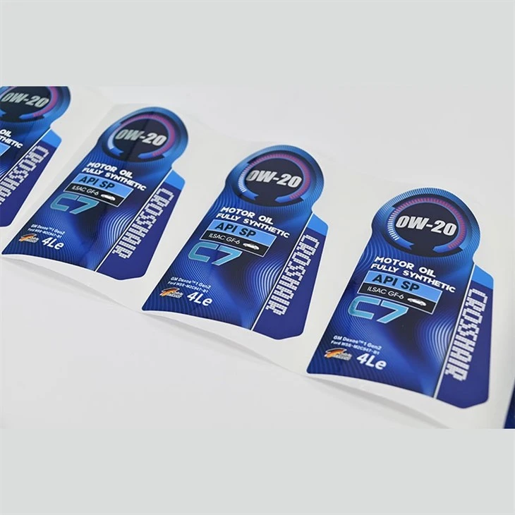 Motor Oil Labels high quality